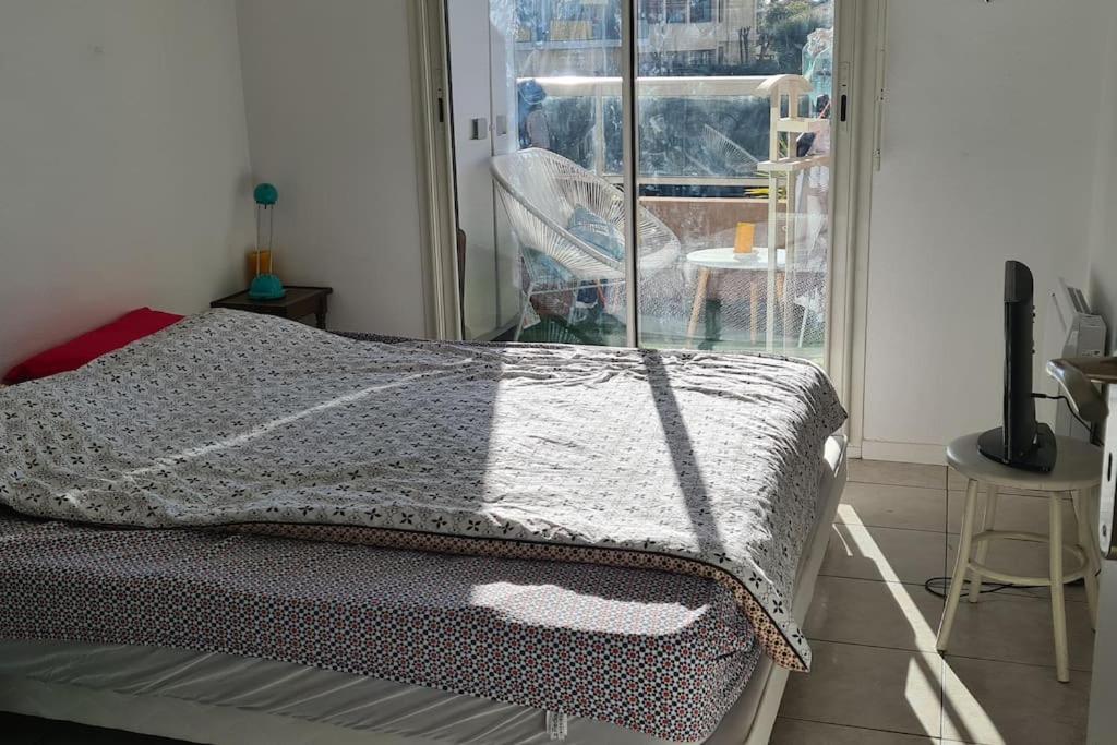 Appartement Vue Mer Sur Les Hauteurs De นีซ ภายนอก รูปภาพ